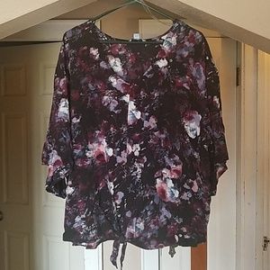 Floral patterned blouse
